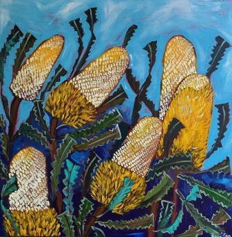 @LUCYCARART Yellow Banksias - 3