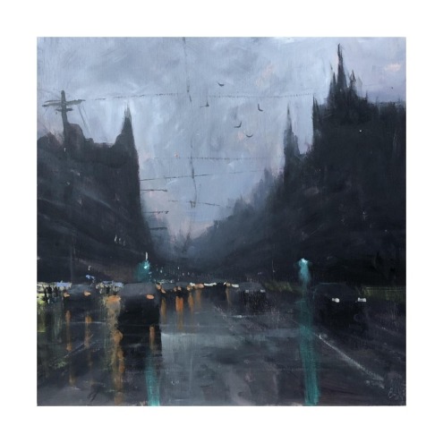 MIKE BARR Rain on Brunswick Street