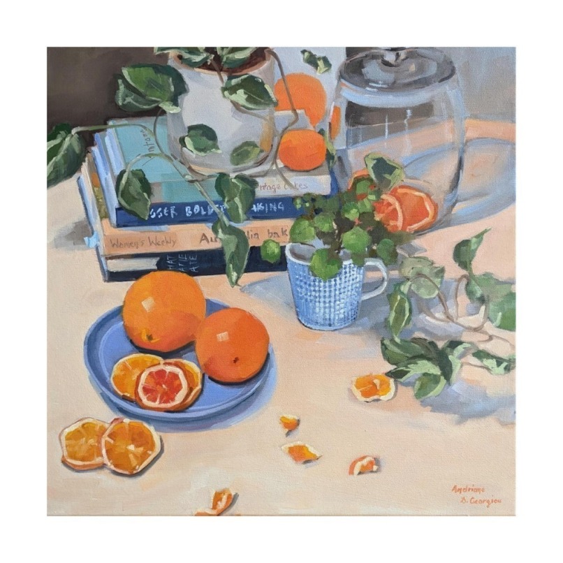 ANDRIANE GEORGIOU Cookbooks and Oranges