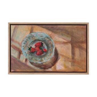 FLORENCE WANG Strawberries by the window