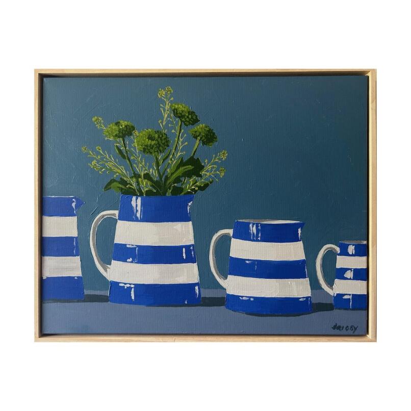 JODY RIGBY Homage to Cornishware