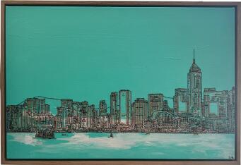 SEBNEM GENCER City Pulse in Waterlight - 3