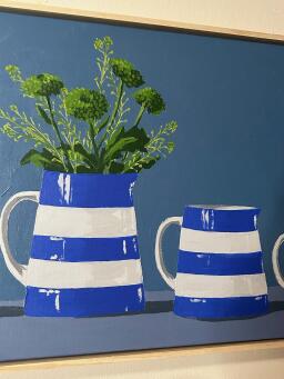 JODY RIGBY Homage to Cornishware - 4