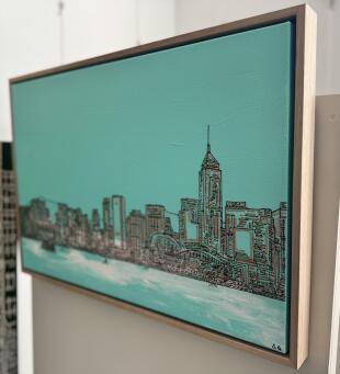 SEBNEM GENCER City Pulse in Waterlight - 4