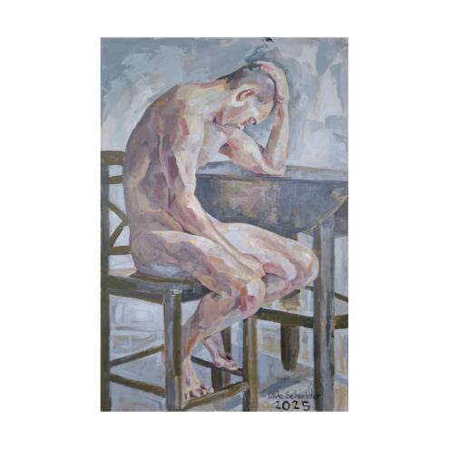 LINDA SCHNEIDER Figure in Grey Light