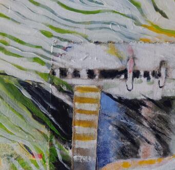 FIONA THORNING Aerial View of a Duck Pond - 7