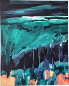 RACHEL PRINCE Green Landscape 2 - 3