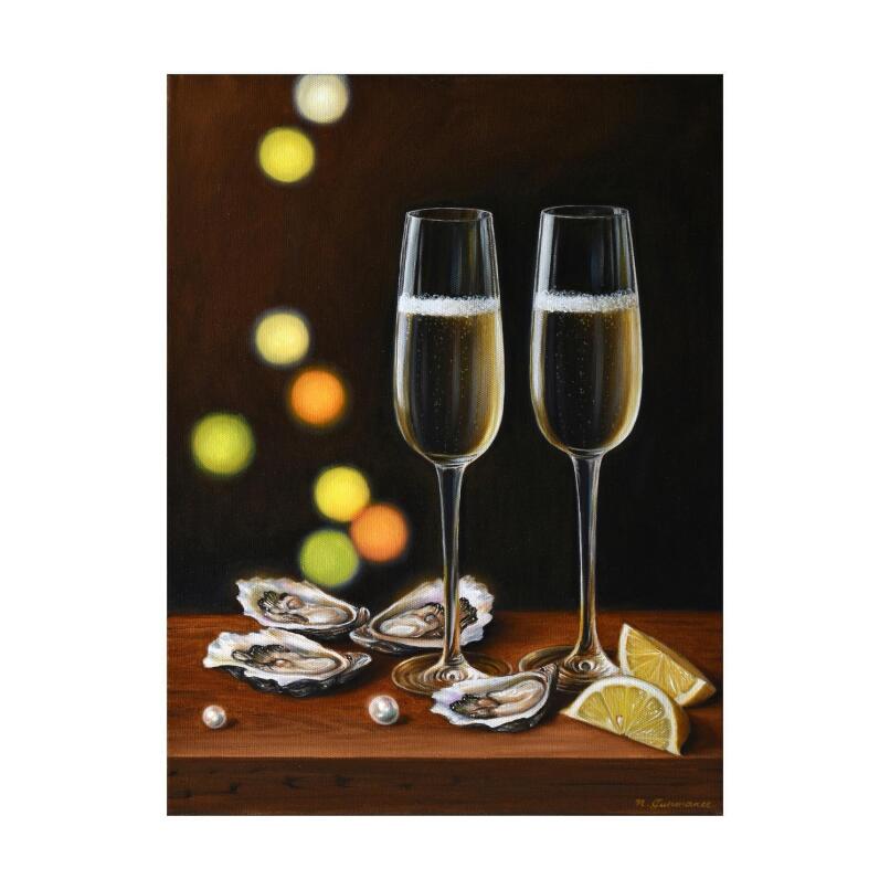 NATASHA JUNMANEE Oysters and Champagne