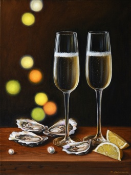 NATASHA JUNMANEE Oysters and Champagne - 3