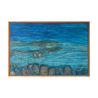 SHAHROUD GHAHANI Lake Bled, framed in Tasmanian Oak