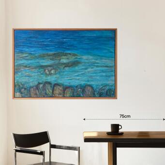 SHAHROUD GHAHANI Lake Bled, framed in Tasmanian Oak - 2