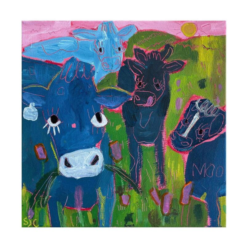 SARAH CAMPBELL Moo Posse