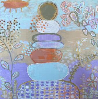 KERRIE JACOBS STACKING STONES - 3