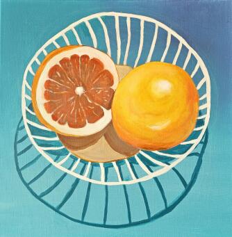 FAIZA ARTSPACE Grapefruit - 3