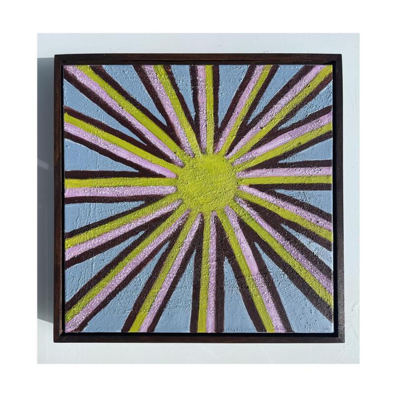 ERIN COLLINS Lime green rays