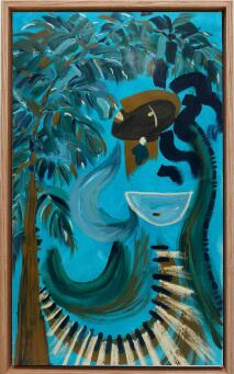 DANIELLE KREMER UNDER THE PALM I CONTEMPLATE IT ALL - 3