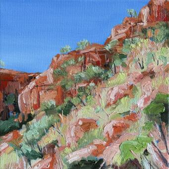 EVE SELLARS Four paintings - Northern Territory - 5