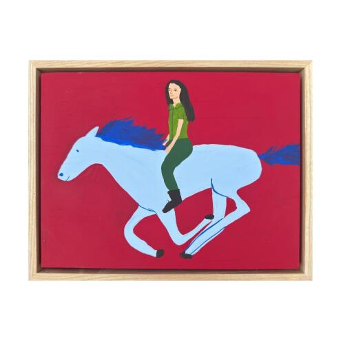 EM HATTON Year of the horse girl