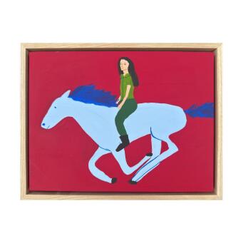 EM HATTON Year of the horse girl