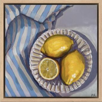 PIA REYNOLDS Lemons and striped cloth - 3