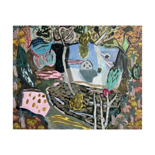 LYNNE FLEMONS Wombat Pool, Birds Eye View