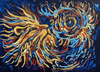 MINA AFRA Lion And The Sun I - 4