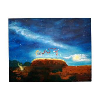 CAROL BARROSO Uluru at night