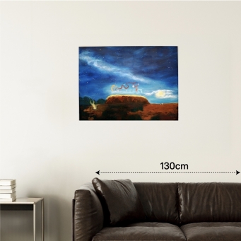CAROL BARROSO Uluru at night - 2