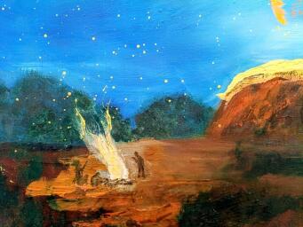 CAROL BARROSO Uluru at night - 5