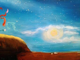 CAROL BARROSO Uluru at night - 7