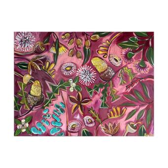 @LUCYCARART Magenta Floral