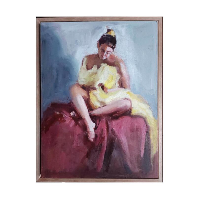 RHODA Contemplation in yellow