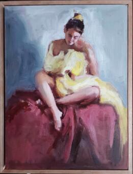 RHODA Contemplation in yellow - 3