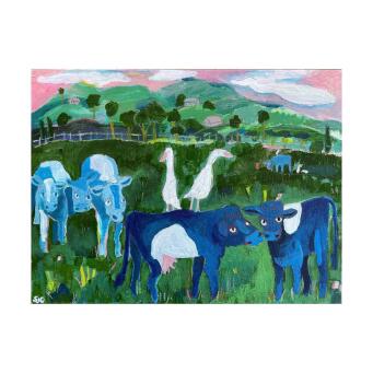 SARAH CAMPBELL The Cows Watching