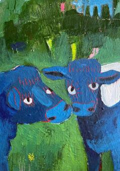 SARAH CAMPBELL The Cows Watching - 4