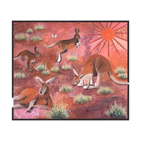 ERIN COLLINS AUSTRALIAN RED KANGAROO