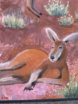 ERIN COLLINS AUSTRALIAN RED KANGAROO - 5