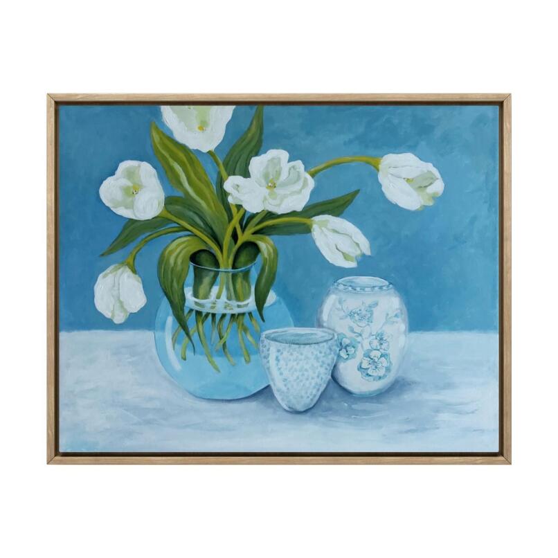 FIONA THORNING White Tulips