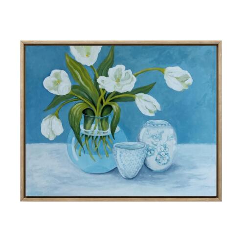 FIONA THORNING White Tulips