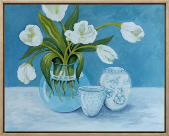 FIONA THORNING White Tulips - 3
