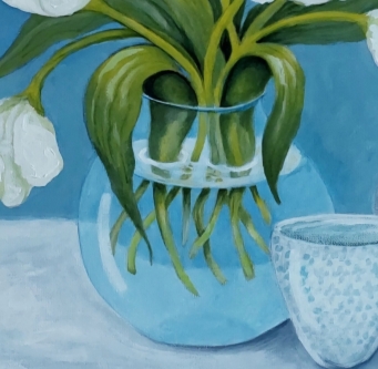 FIONA THORNING White Tulips - 5