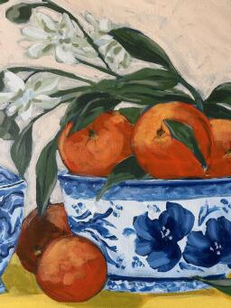 JODY RIGBY Chinoiserie and oranges - 4