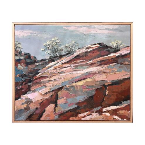 FANGMIN WU Red Land #12