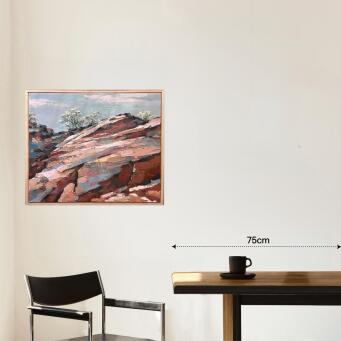 FANGMIN WU Red Land #12 - 2