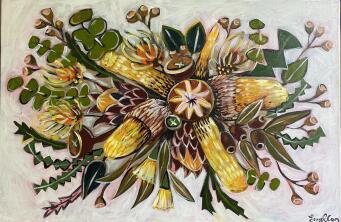 @LUCYCARART Yellow and Green Bouquet - 3