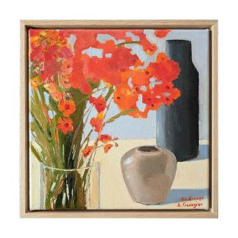 ANDRIANE GEORGIOU Still life with Wax Flowers