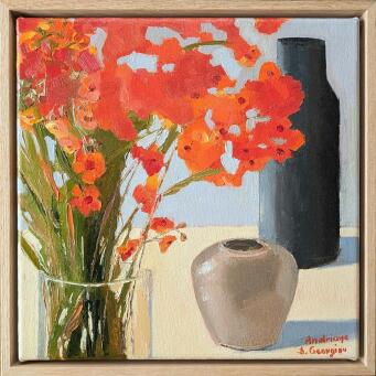 ANDRIANE GEORGIOU Still life with Wax Flowers - 3