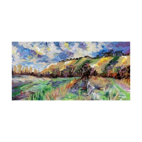 BRONWYN TRACEY The poplars on the flats