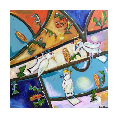 @LUCYCARART Cockatoos