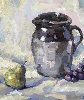 FANGMIN WU Jug, pear and grapes - 4